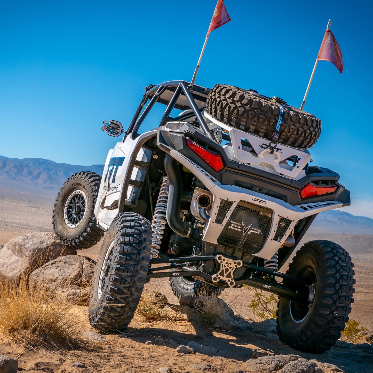 DRT Motorsports Polaris 2024+ RZR XP1000/4 Billet Aluminum High Clearance Radius Rod Set