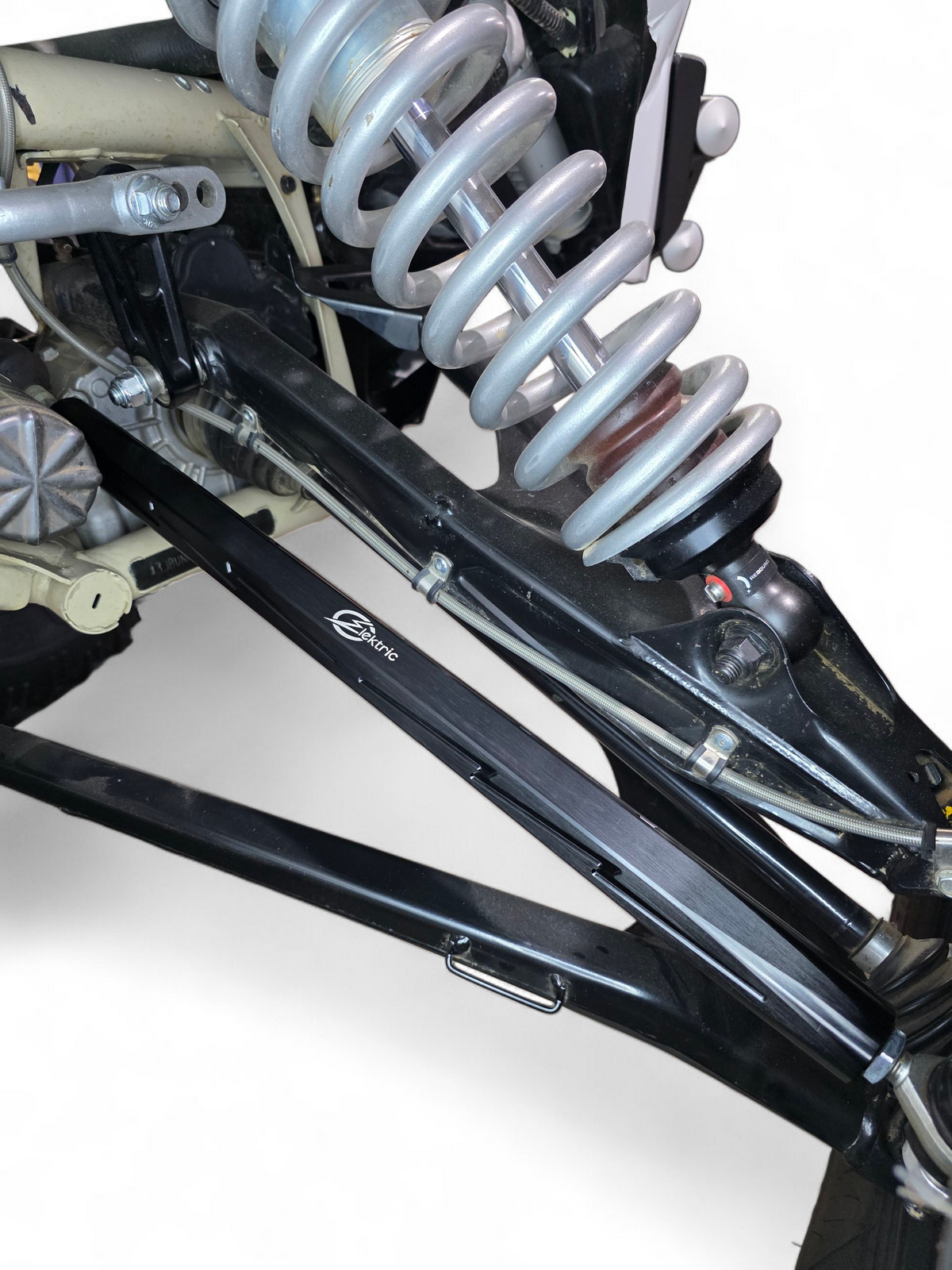2017+ Can Am X3 Maverick Billet Tie Rods Anodized Clear (RS 72" Model Only)