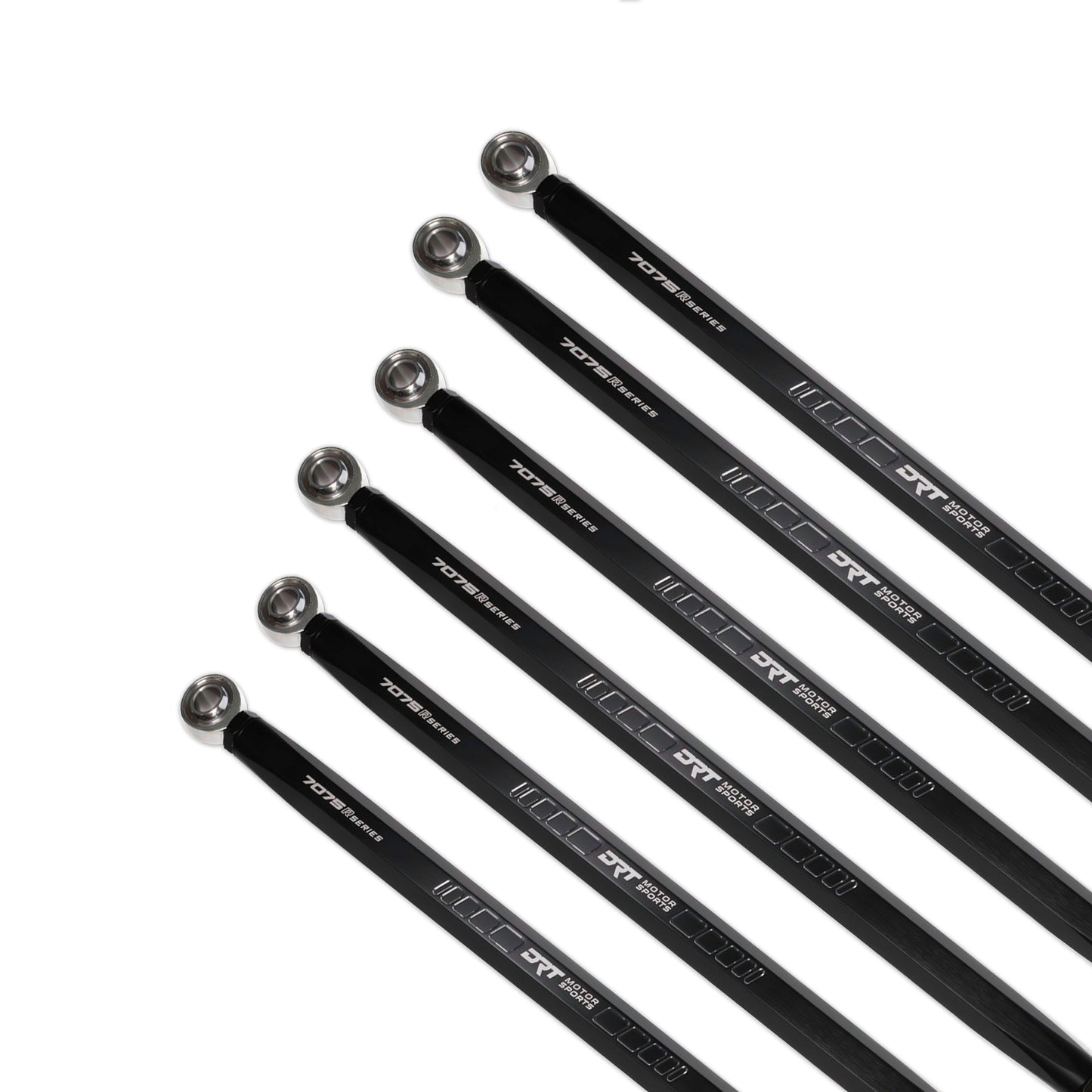 DRT Motorsports Billet Aluminum Race Series 7075 XD Hex Bar Radius Rod Set For Can Am Maverick R