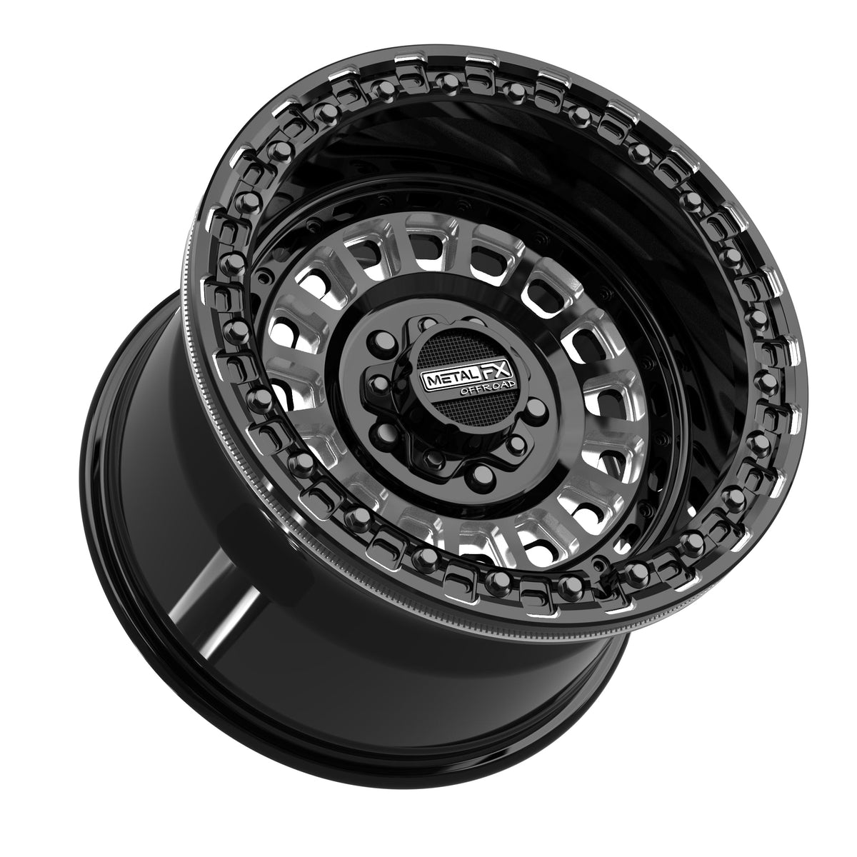 Sicario R Beadlock | Gloss Black Contrast Cut