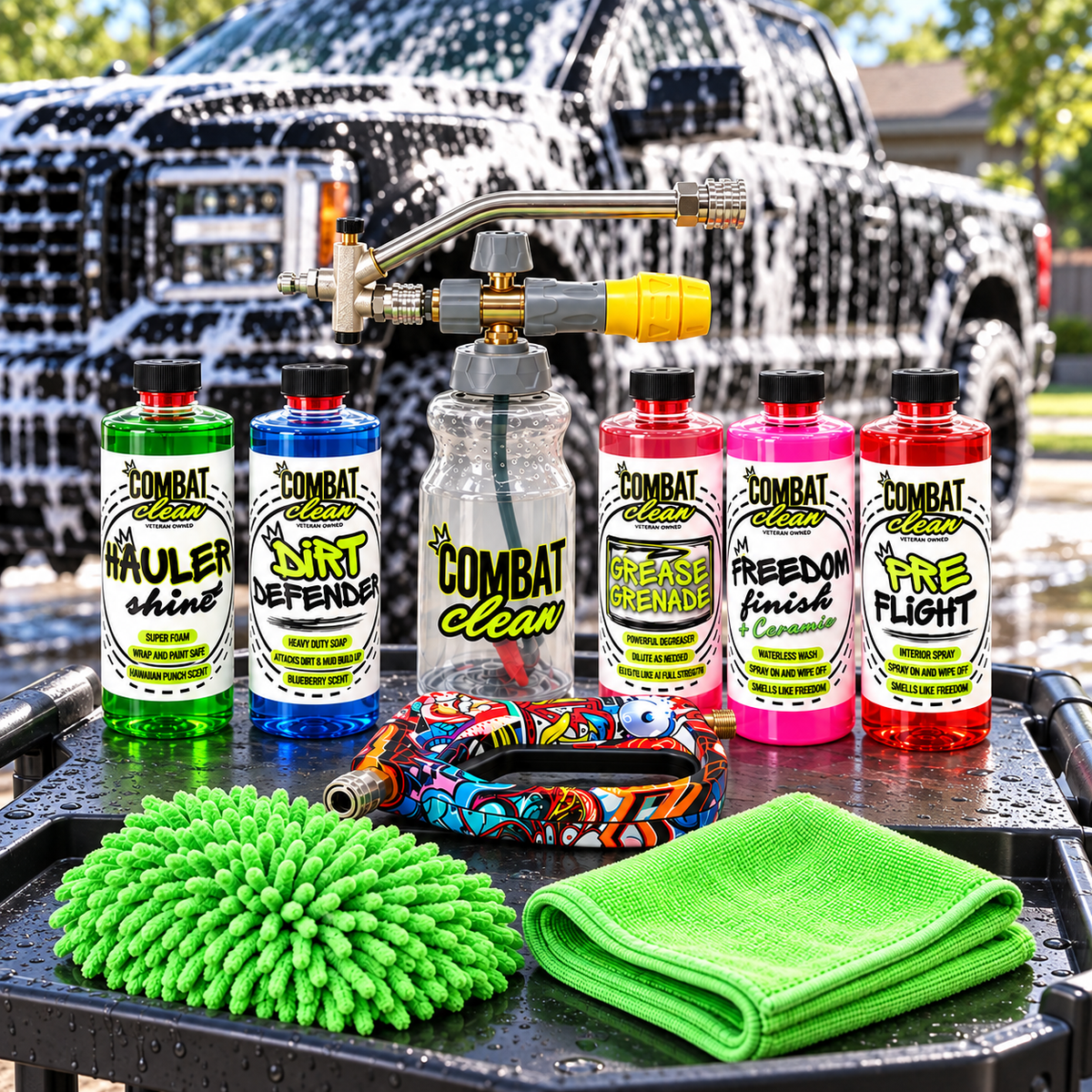 Complete Wash Combat Kit
