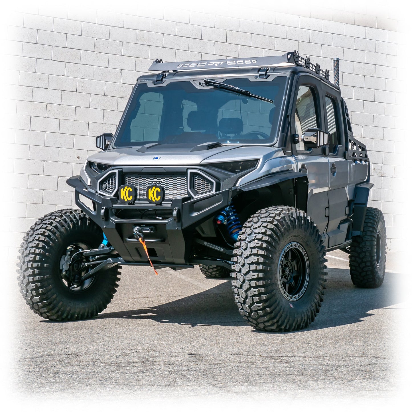 DRT Motorsports Polaris Ranger XD 1500 Crew 2024+ Roof Rack Kit - SxS Addicts