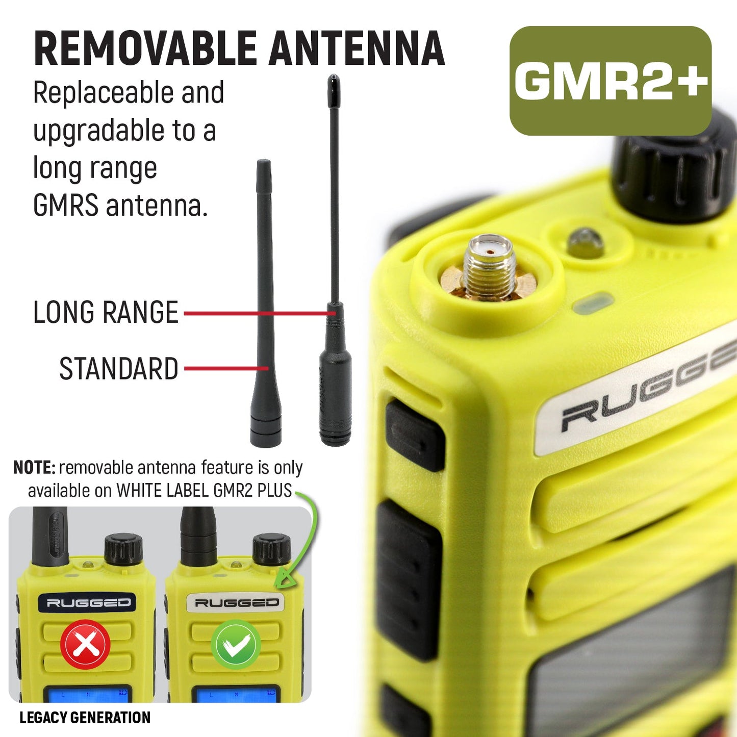 GO BAG - High Visibility GMR2 PLUS Emergency Radio Bundle