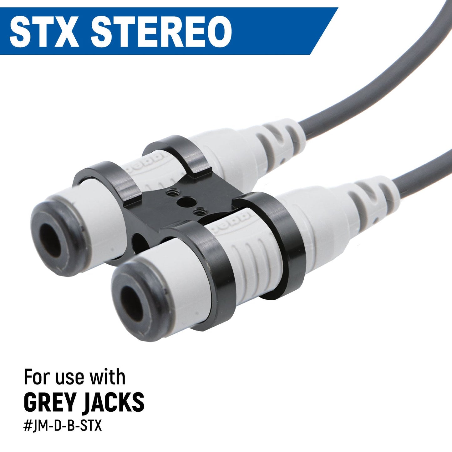 Dual Headset or Helmet Jack - Bar Mount - Offroad