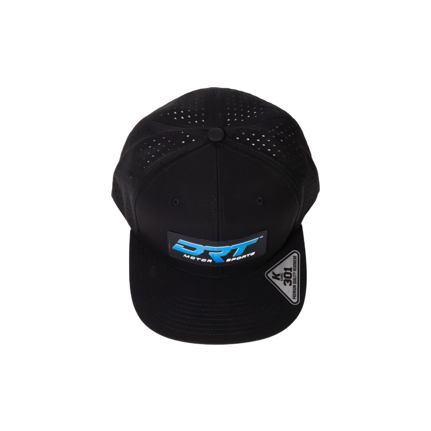 DRT Motorsports Recharged Series Snap-back Hat - Black/Black
