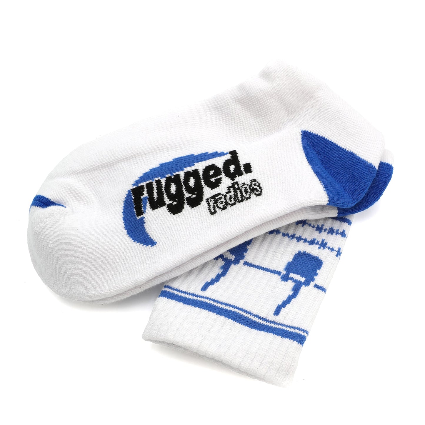Rugged Radios Fast Friends Crew Socks
