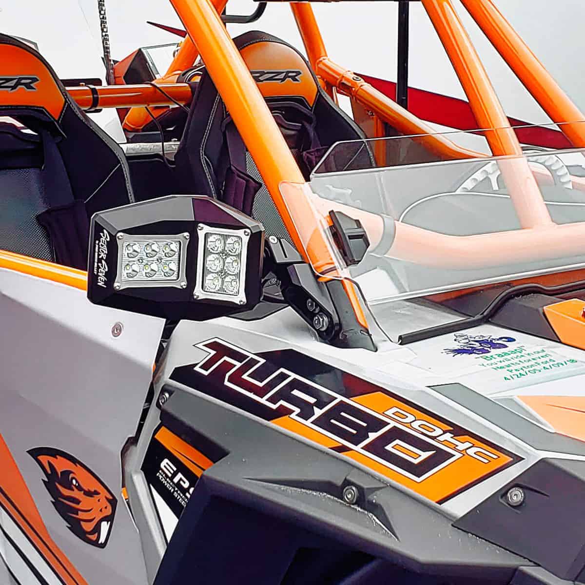 Roll Cage Bung Mount - Threaded Receiver