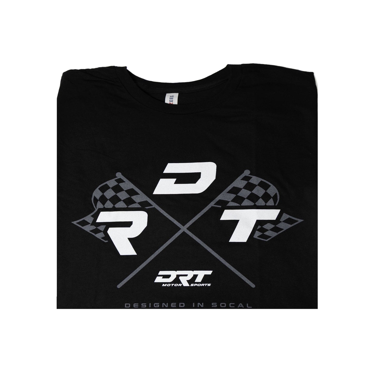 DRT Motorsports Finish Line T-Shirt, Black