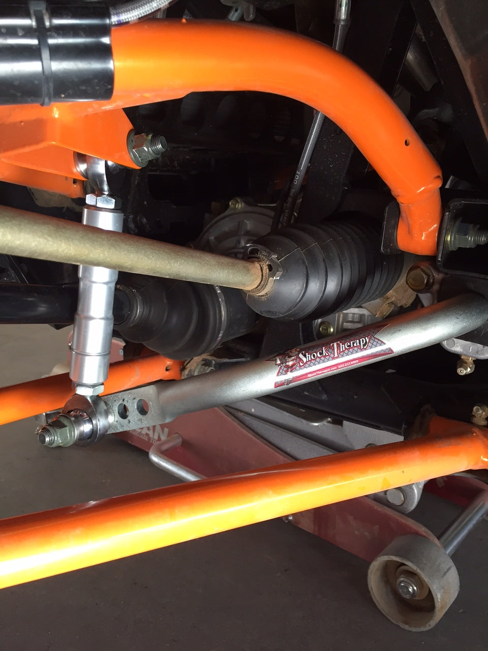 Optional, Billet Aluminum, adjustable links