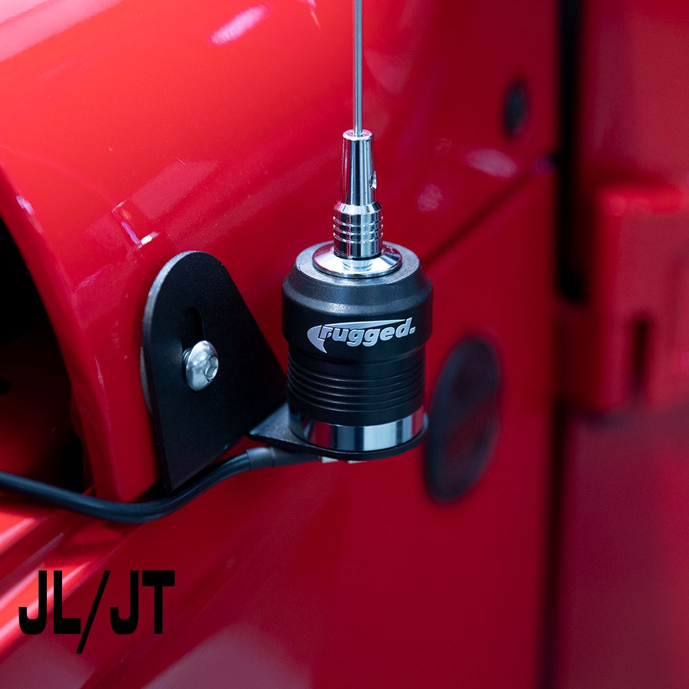Antenna Mount for Jeep Wrangler TJ LJ JK JL and Gladiator JT