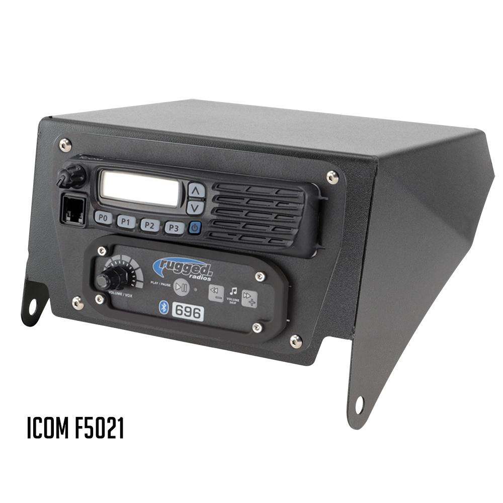 Can-Am X3 Multi-Mount Kit - Top Mount - for Rugged UTV Intercoms and Radios - Icom F5021