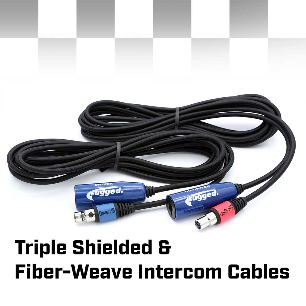 COMPLETE RACE KIT - Rugged RACE SERIES Communication Kit with M1 Radio and 6100 Intercom - Without DSP Chips