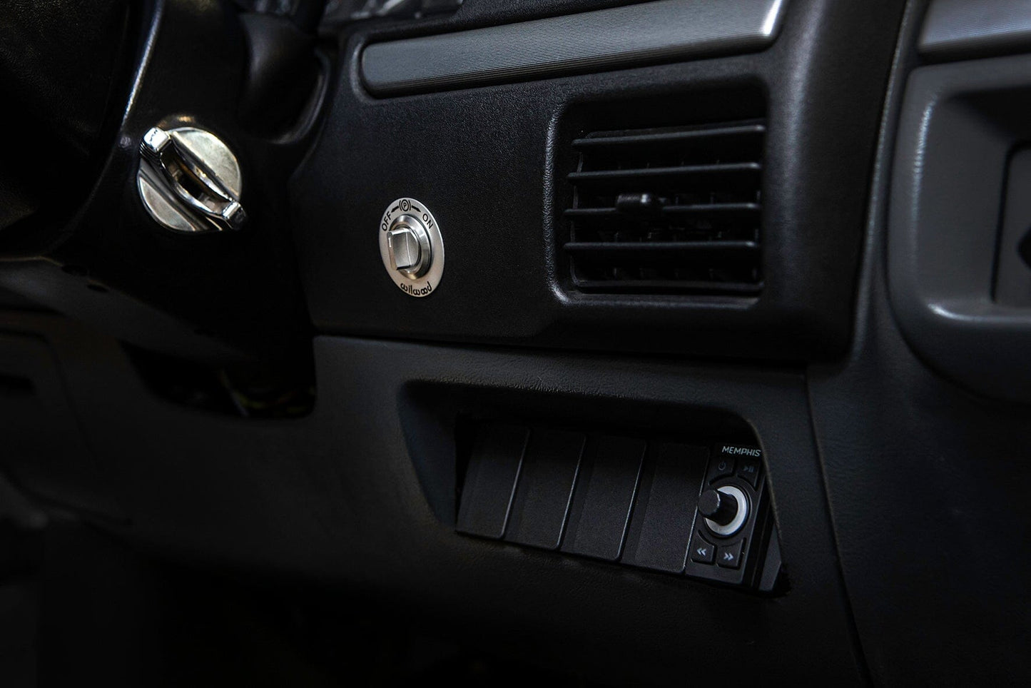 Rocker Switch Panel for OBS Ford Bronco F150 and F250 Lower Dash