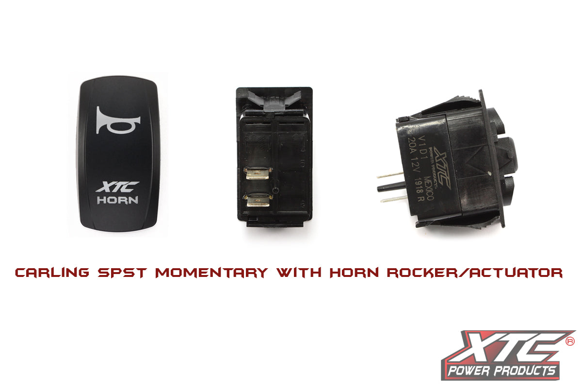 XTC Horn Momentary Rocker Switch