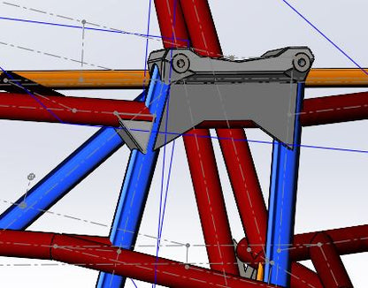 OEM CHASSIS WELD-IN GUSSET KIT