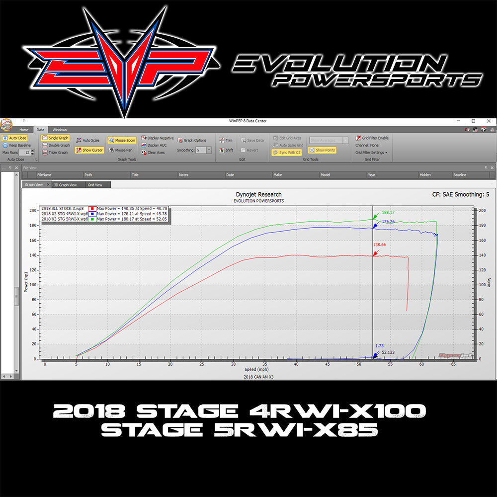 EVOLUTION POWERSPORTS 2017 X3 MAPTUNER X PROGRAMMER - 2018 SPECS WITH FUEL PUMP