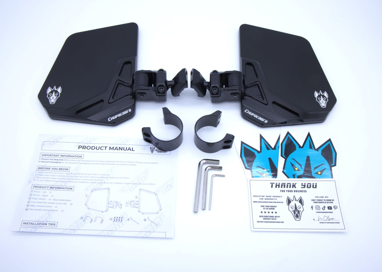 Cuero UTE Side Mirror (Set of 2)