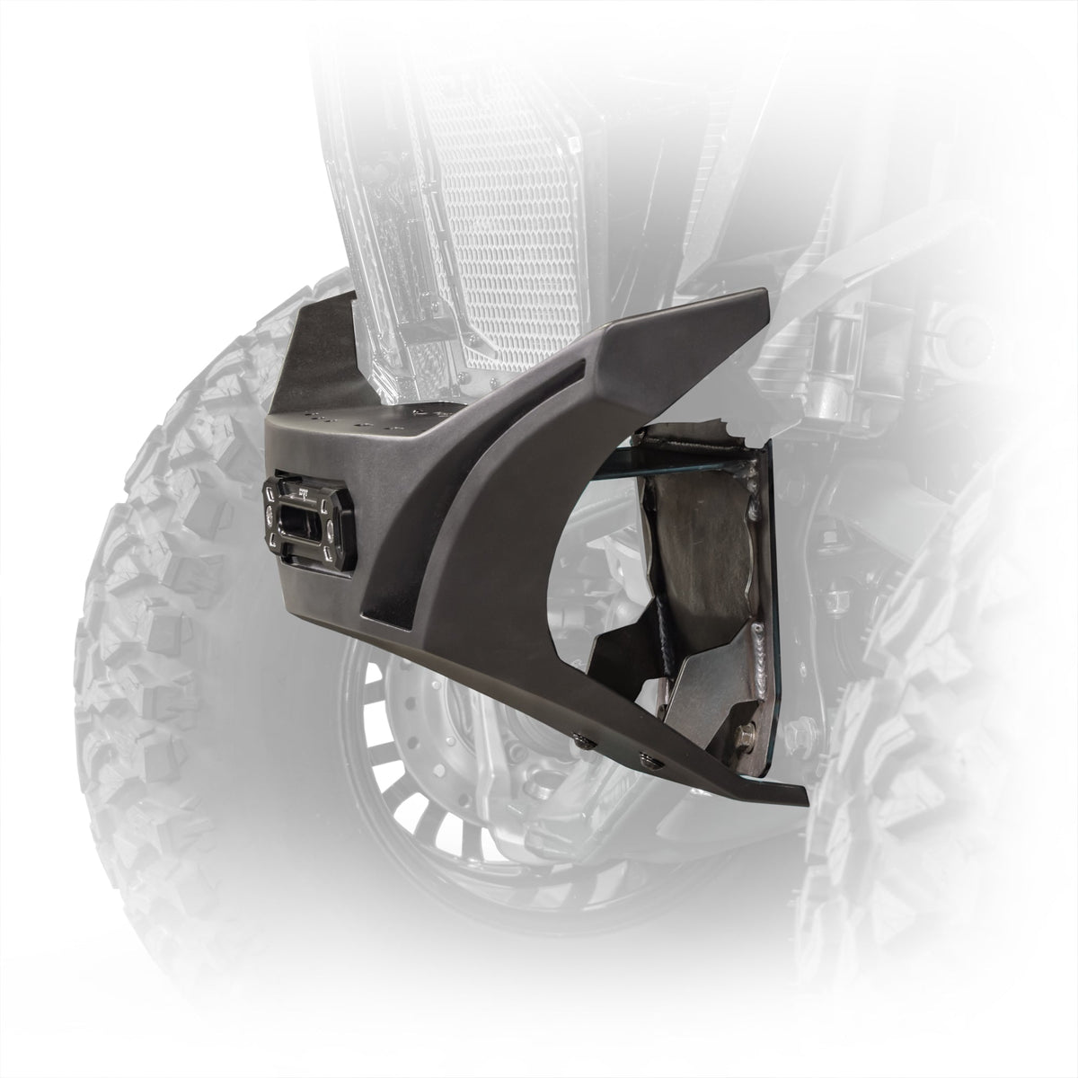 DRT Polaris RZR Pro R /Pro S/Turbo R 2022+ V2.0 Front Winch Bumper Side view