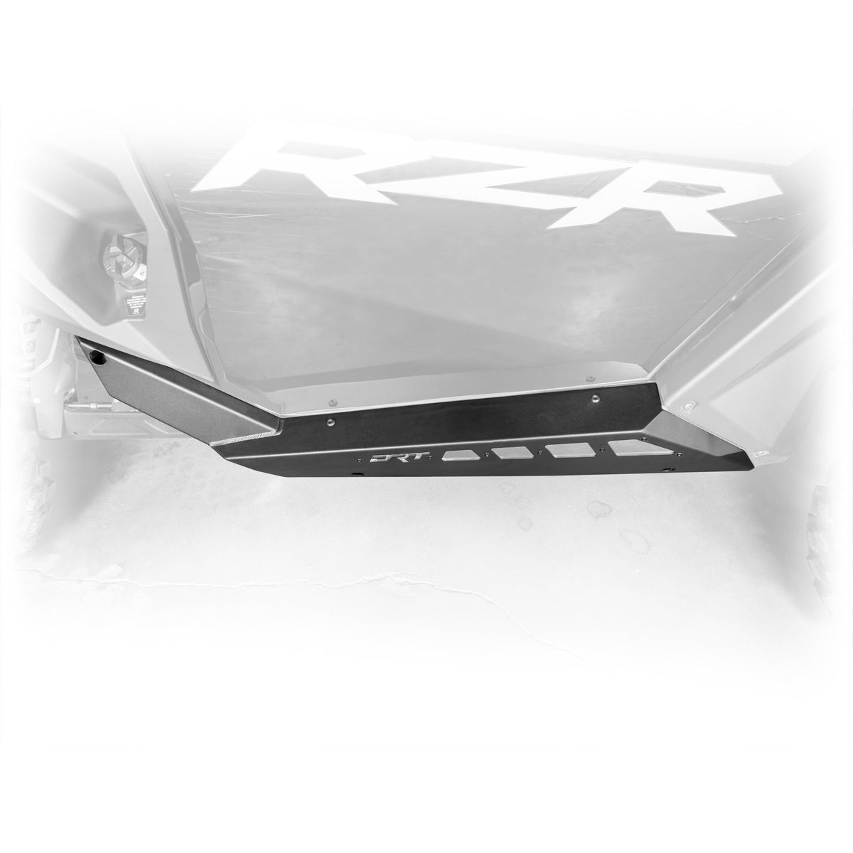 DRT Polaris RZR Pro Series 2-Seat Rock Sliders Top view