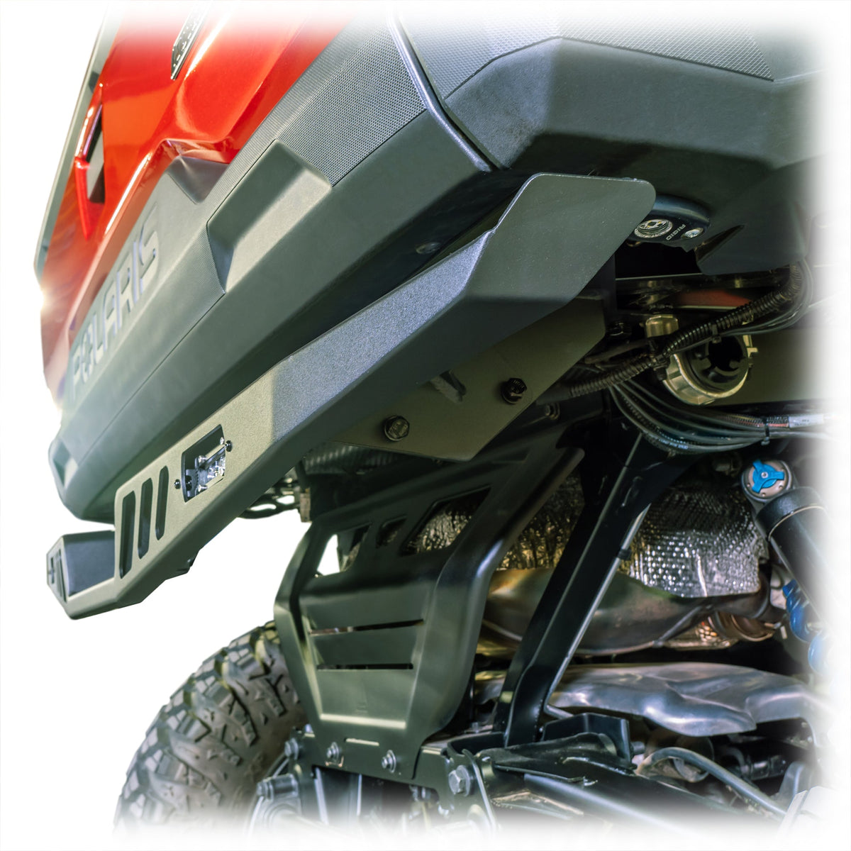 DRT Polaris Ranger XD 1500 2024+ Rear Bumper Side view close up