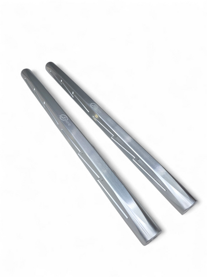 2017+ Can Am X3 Maverick Billet Tie Rods Anodized Clear (RS 72" Model Only)