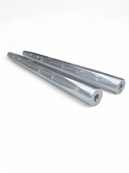 2017+ Can Am X3 Maverick Billet Tie Rods Anodized Clear (RS 72" Model Only)