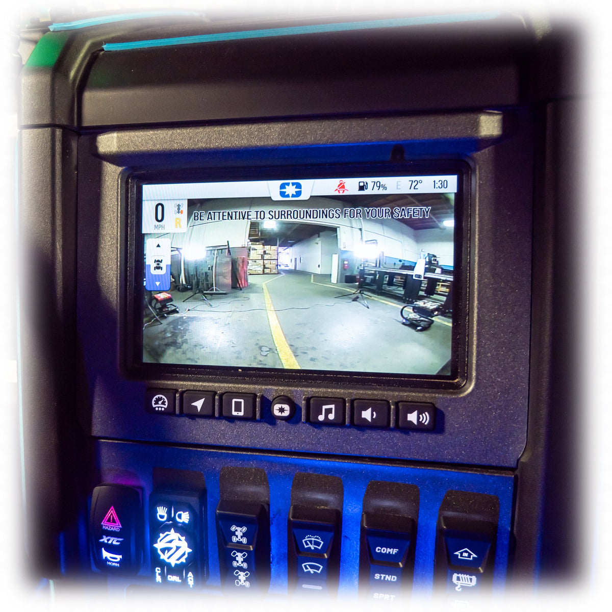 DRT Polaris 2024+ XPEDITION Adjustable Rear Camera Relocation Kit