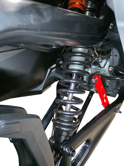 2024+ Can Am Maverick R Billet Tie Rods Anodized Black