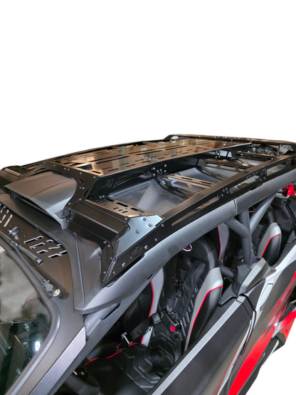 2024+ Can Am Maverick R Max Roof Rack (Works with Can-am Hood Scoop)