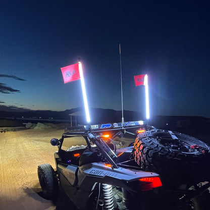 LED Hyper Bright Whips Solid Color - GOAT