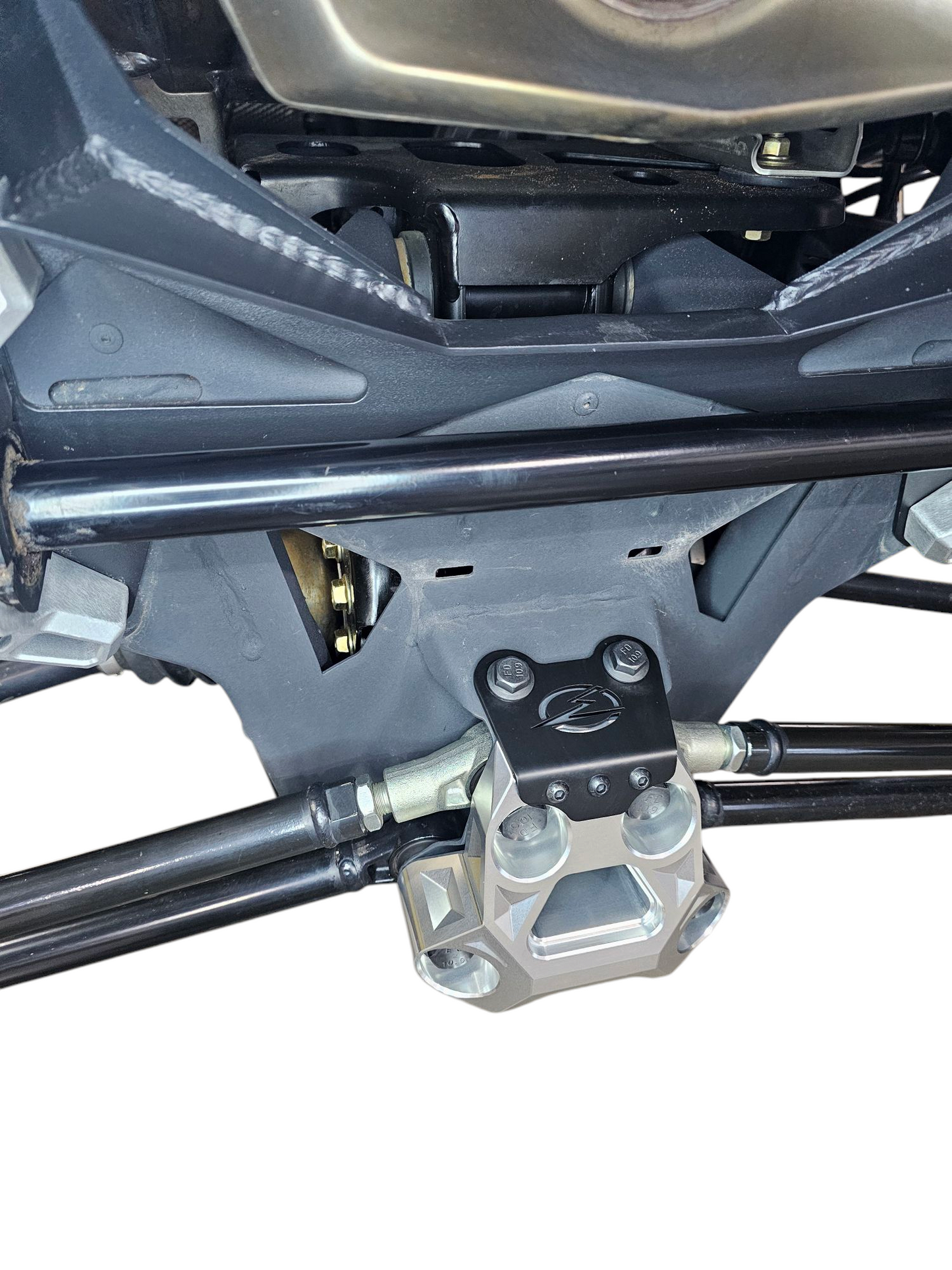 2024+ Can Am Maverick R Radius Rod Plate (Clear)