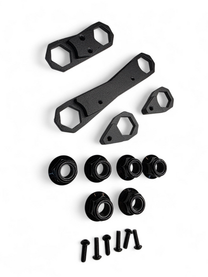 2024+ Can Am Maverick R Rear Link Nut Plate Kit