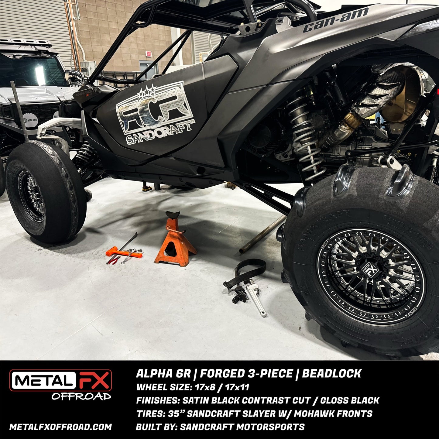 17 Alpha 6R | Forged 3-Piece | Beadlock