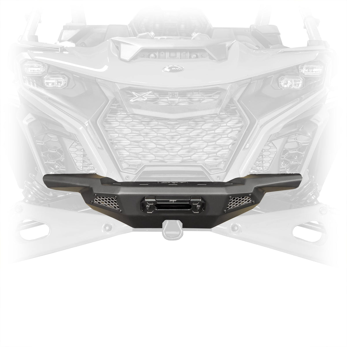 Front view of the 2024+ Maverick R Front Bumper.