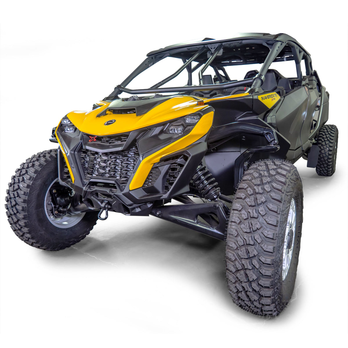 DRT intrusion bar kit reduces cockpit exposure, installs to OEM Maverick R cage