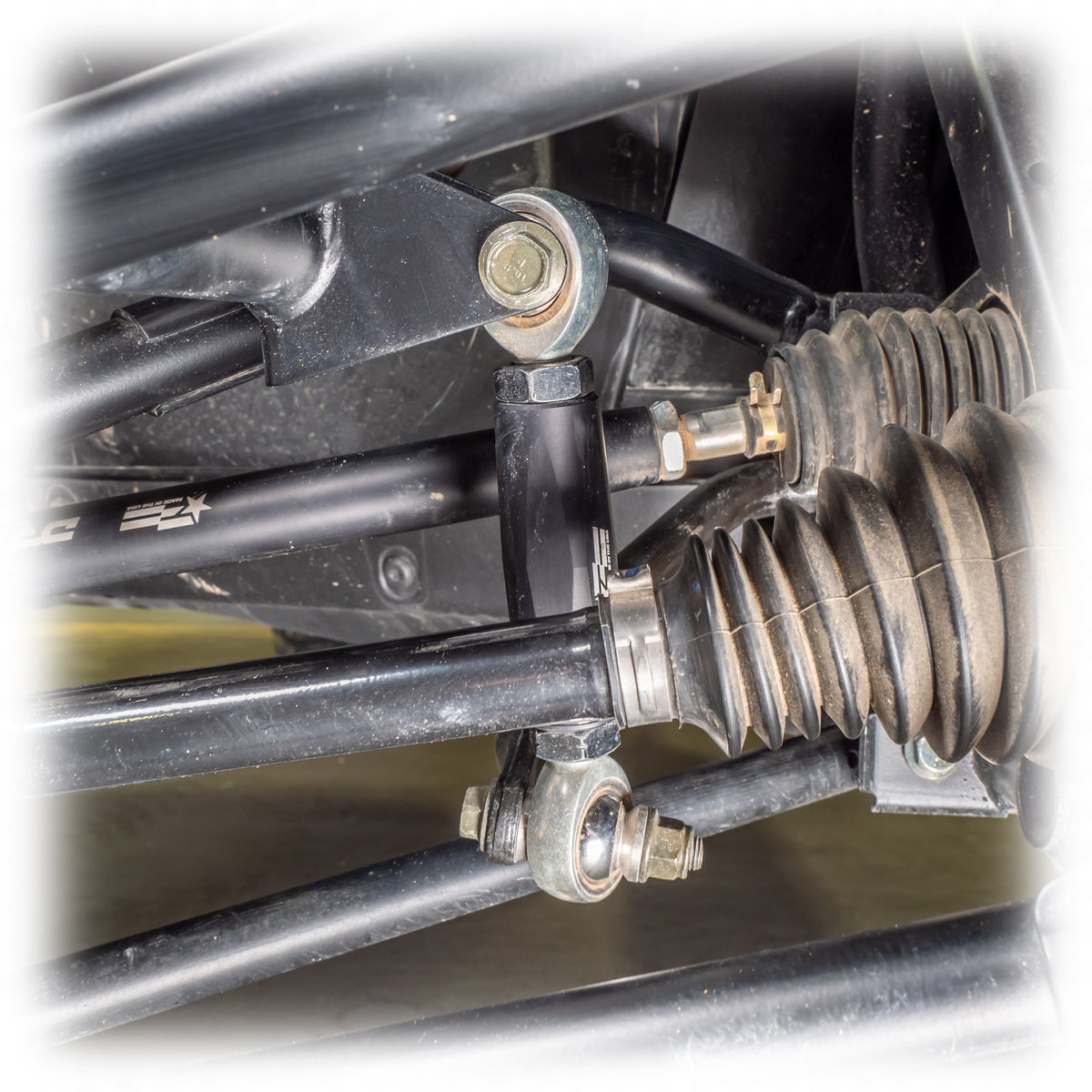 DRT RZR XP Billet Aluminum Hex Bar Adjustable Sway Bar Link Kit (M12)
