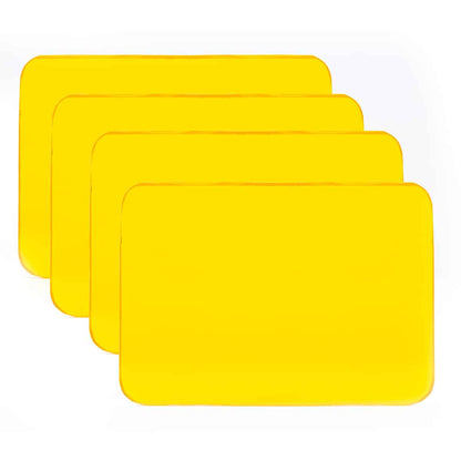 Spectrum/Sawtooth LED 2X3 Yellow Lens (4 pack)