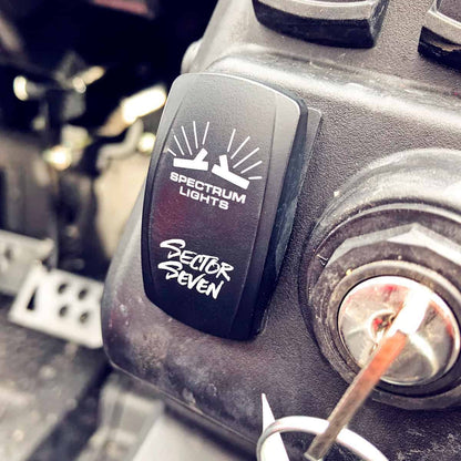 Spectrum/Sawtooth Rocker Switch