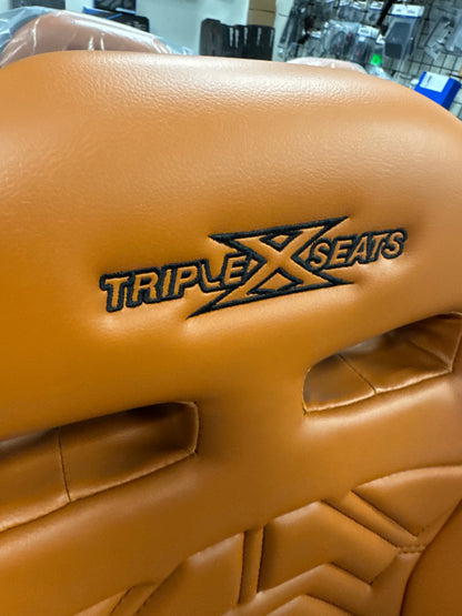 Triple X Seats seats Rzr Pro models 2 buckets and Split Rear bench seats