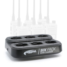 6-Pack Bank Charger for Handheld Radios - R1