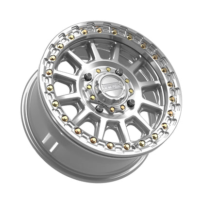 Rampage Beadlock | Gloss Silver Machined