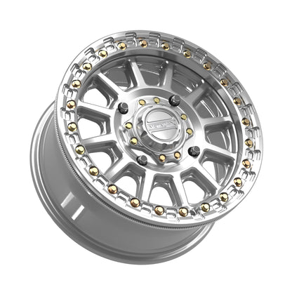 Rampage Beadlock | Gloss Silver Machined