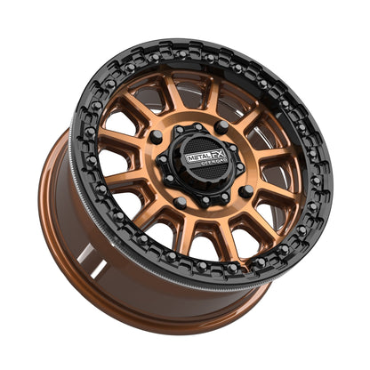 Rampage Beadlock | Smoked Bronze w/ Gloss Black Ring