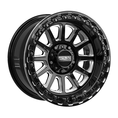 Rampage R Beadlock | Gloss Black Contrast Cut