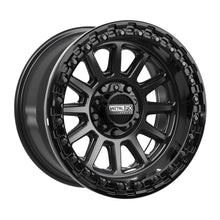 Rampage R Beadlock | Satin Black w/ Gloss Black Ring