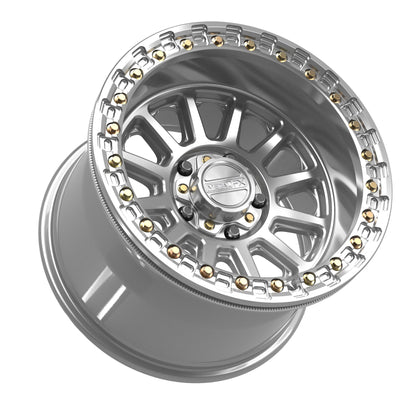 Rampage R Beadlock | Gloss Silver Machined