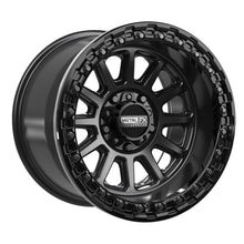 Rampage R Beadlock | Satin Black w/ Gloss Black Ring