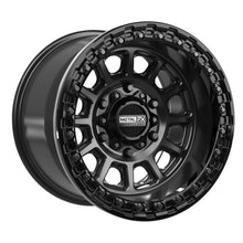 Rampage 6R Beadlock | Satin Black w/ Gloss Black Ring
