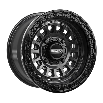 Sicario Beadlock | Satin Black w/ Gloss Black Ring