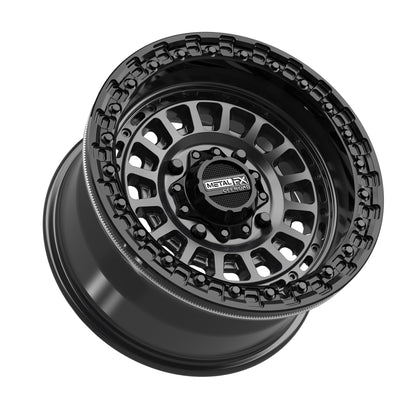Sicario Beadlock | Satin Black w/ Gloss Black Ring